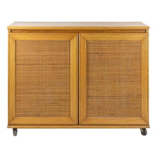 Vintage Night Table in Wood, Italy, 1980s For Sale