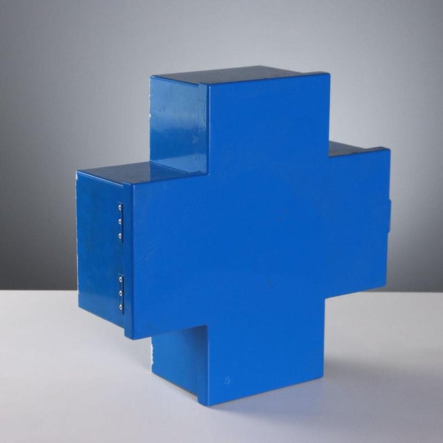 Metal Cross Containers by Thomas Ericksson for Cappellini, 1990s, Set of 2 For Sale - Image 7 of 12