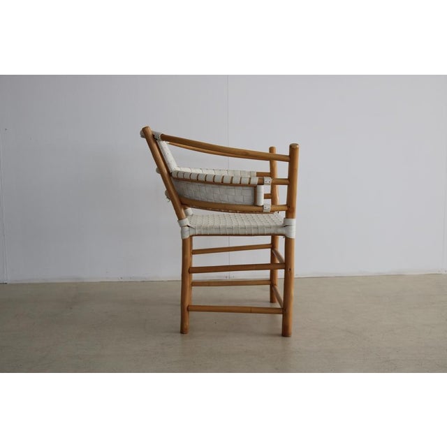Vintage Danish Bamboo Chair, 1980s For Sale - Image 6 of 12
