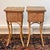 Vintage Coastal Rattan and Wicker Drink Tables - A Pair For Sale - Image 12 of 17