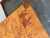 Mid-Century Milo Baughman Style Burl Wood Parsons Extension Dining Table by Lane For Sale - Image 9 of 15