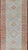 Blue Light Blue and Soft Orange Antique Persian Malayer Runner With Geometric Motifs 3'5 X 11 For Sale - Image 8 of 12