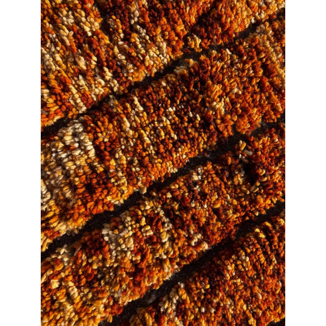 Berber Tribes of Morocco Modern Moroccan Wool Rug For Sale - Image 4 of 11