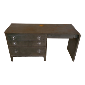 Mid-Century Modern Industrial Desk by Norman Bel Geddes