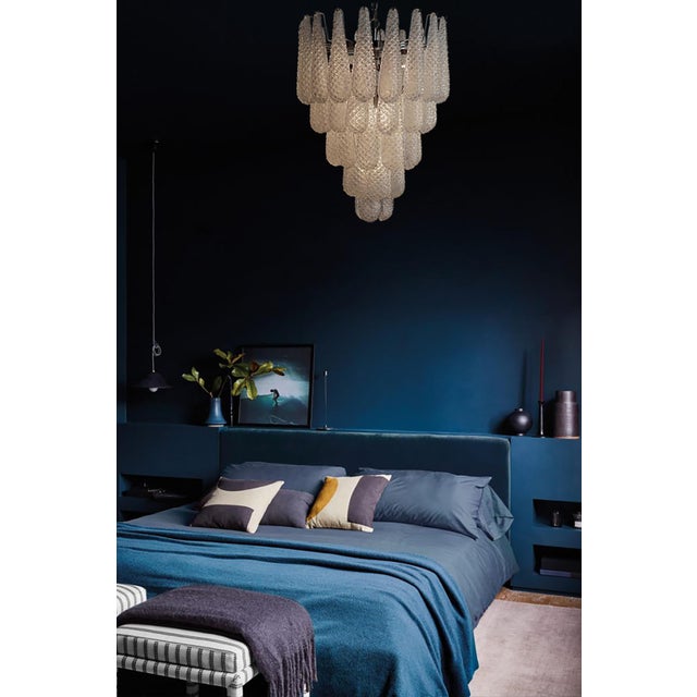 Murano Petal Chandeliers, 1970s, Set of 2 For Sale - Image 11 of 18