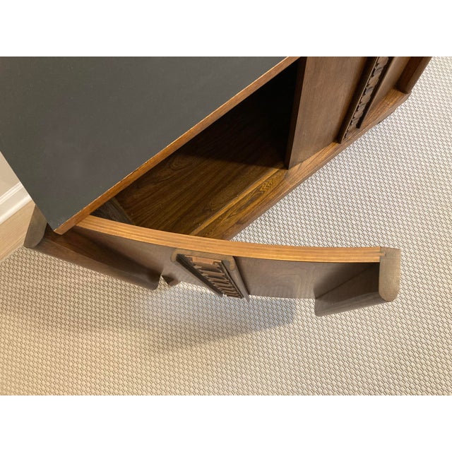 Mid 20th Century Transitional Soft Brutalist Liquor Cabinet For Sale In Chicago - Image 6 of 12