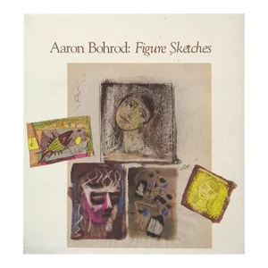 1990 Edwin Elliot 'Aaron Bohrod: Figure Sketches' Brown,Yellow Book