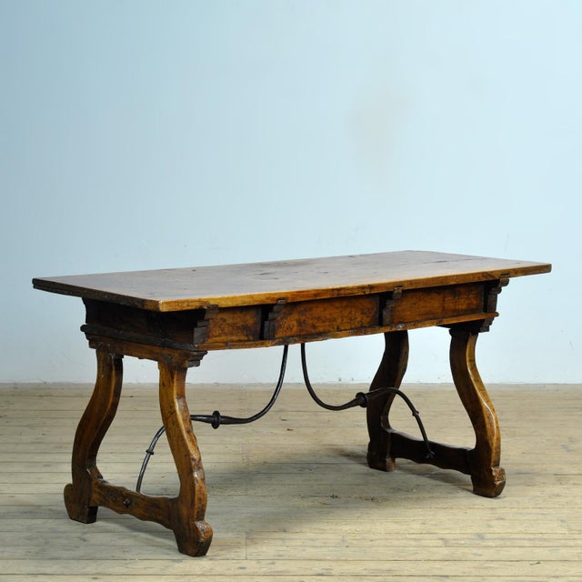 17th Century Spanish Walnut Table, 1650s For Sale - Image 3 of 18