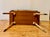 1950s German “Googie” Style Console Table W/Cabinet Space Age Swank Glass Top For Sale - Image 12 of 12