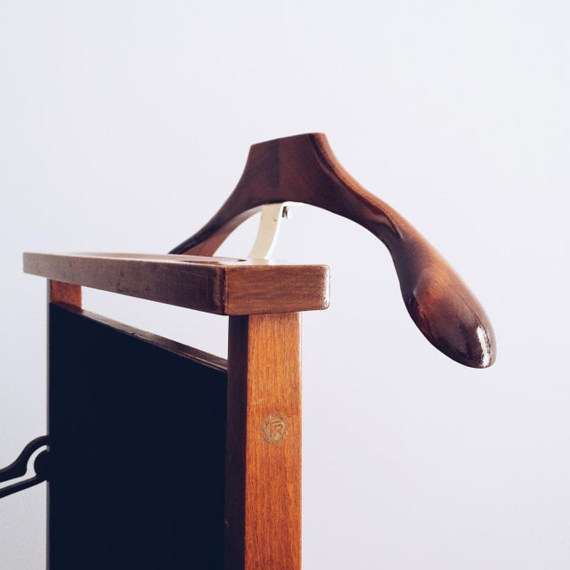 Vintage Italian Valet Stand with Trouser Press by Fratelli Reguitti, 1950s Chairish