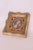 Wood Pietro Perugino Reproduction Madonna Portrait Artwork Gold and Green Frame 5133b For Sale - Image 7 of 17