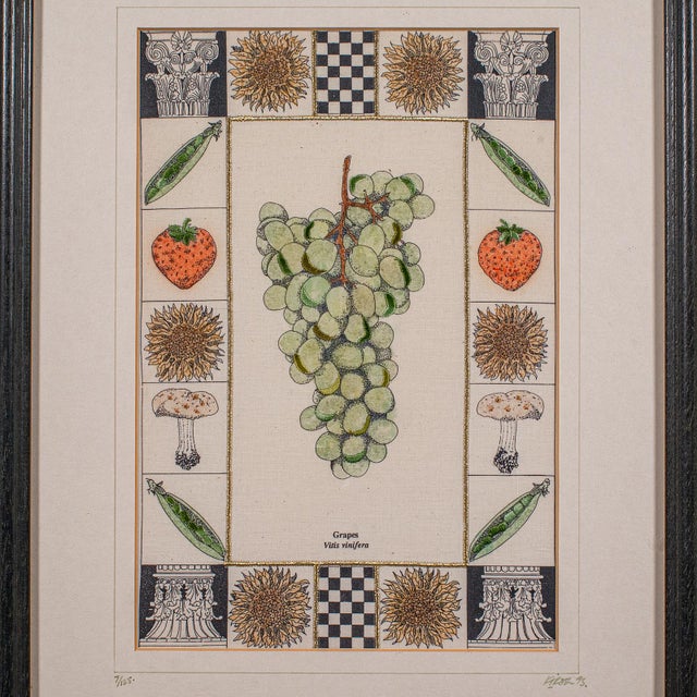 Antique White Set of 4 Vintage Embroidery Panels, English, Hand Finished, Limited Edition, Art For Sale - Image 8 of 12