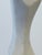 White Fatima Fontes Abstract Carrara Marble Sculpture on Granite Base, Brazil 1990s For Sale - Image 8 of 13