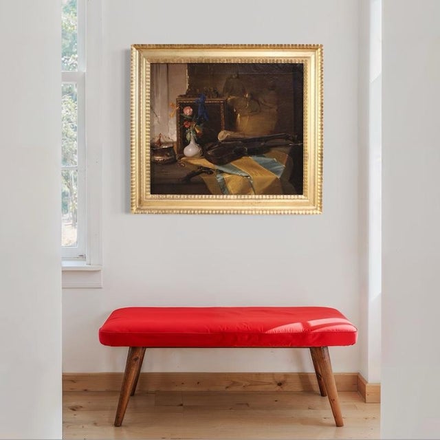 Italian Artist, Still Life Composition, 19th Century, Oil Painting on Canvas, Framed For Sale - Image 7 of 16