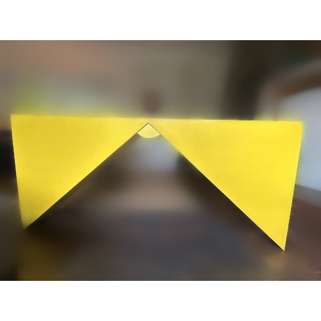 The "Origami" Console: Rare Rafael De Cárdenas Sculptural Table – Limited Edition, Attributed For Sale - Image 9 of 14