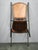 European Brutalist Wrought Iron and Cognac Leather Dining Chair, 1990s For Sale - Image 4 of 14