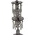 1900 - 1909 Antique Heisey Glass Puritan 3-Light Candelabra #300 Complete Prisms Sun Purple Tint c.1904-1915 For Sale - Image 5 of 9