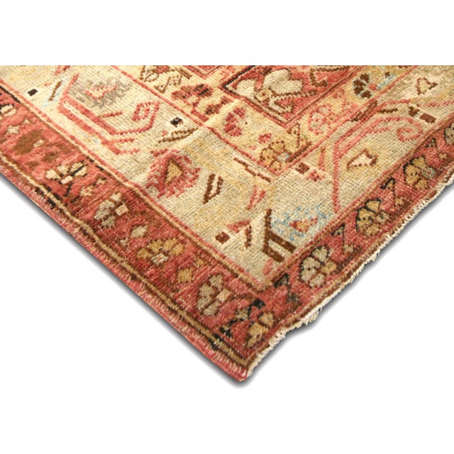 Traditional 1960s Turkish Oushak Rug For Sale - Image 3 of 6