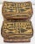 Wood Vintage Nesting Woven Reed Lidded Basket Boxes For Sale - Image 7 of 9