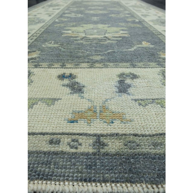 Early 21st Century Turkish Oushak Rug 3'11" x 7'10" #18082 For Sale - Image 5 of 8