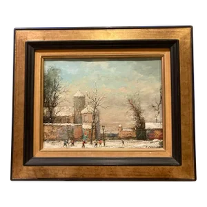 Guy Cambier "Winter Scene"
