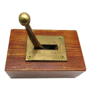 Authentic Antique A. Robinson Ship Engine Order Telegraph – 19th C