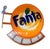 Vintage 1990s FANTA Orange Soda Illuminated Acrylic Lighted Sign 2 Sided Wall Mounted Metal Bracket. Missing cover on one...