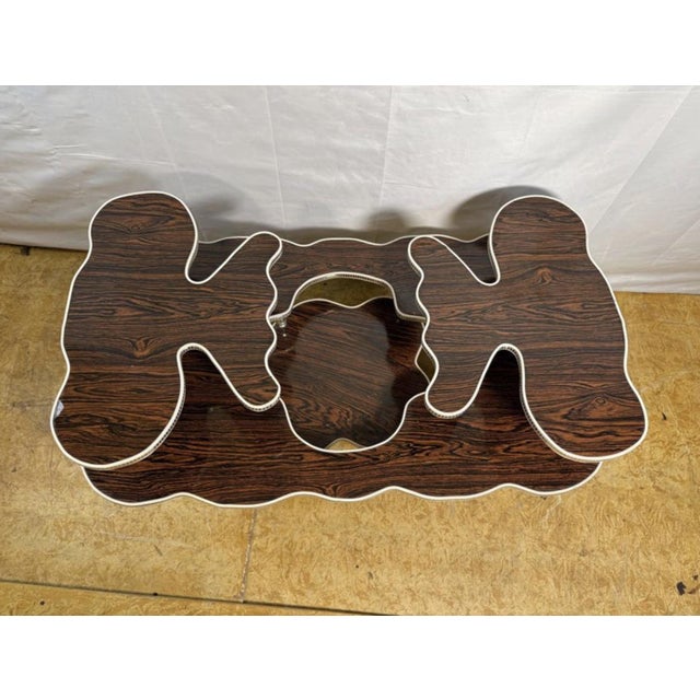 Wood Vintage Tiered Plant Stand, 1960 For Sale - Image 7 of 11