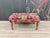 Details SIZE: 18"D x 36"W x 18"H (with legs) – 45D x 90W x 45H cm TYPE: Handmade Ottoman Bench CONDITION: is good....