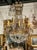 19th Century French 19th Century Empire Style 16-Light Crystal and Gilt Metal Chandelier For Sale - Image 5 of 12