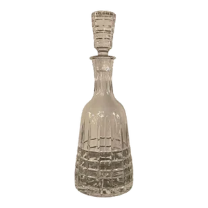 Mid 20th Century Edwardian Style Cut Crystal Decanter