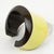 Yellow Salvatore Ferragamo Yellow and Brown Wood Enameled Cuff Bracelet Bangle For Sale - Image 8 of 12