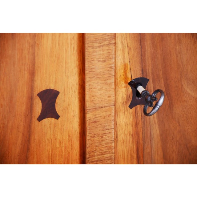 19th Century Biedermeier Czech Walnut Commode, 1840s For Sale - Image 3 of 10