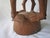 Primitive African Wood Sculpture Carving Tribal Men For Sale - Image 6 of 6
