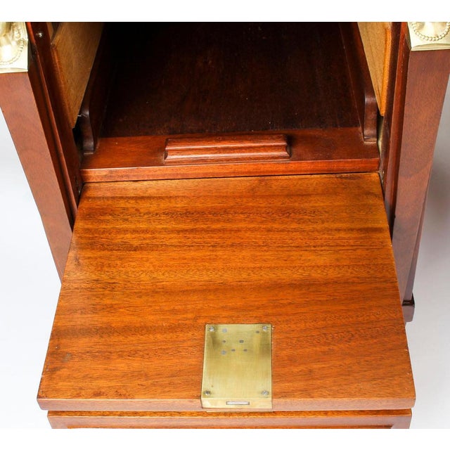 French Empire Revival Ormolu Mounted Desk, 19th Century For Sale - Image 12 of 18