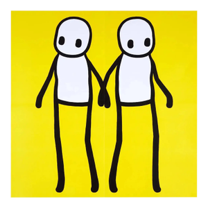 Stik, Holding Hands (Yellow), 2020