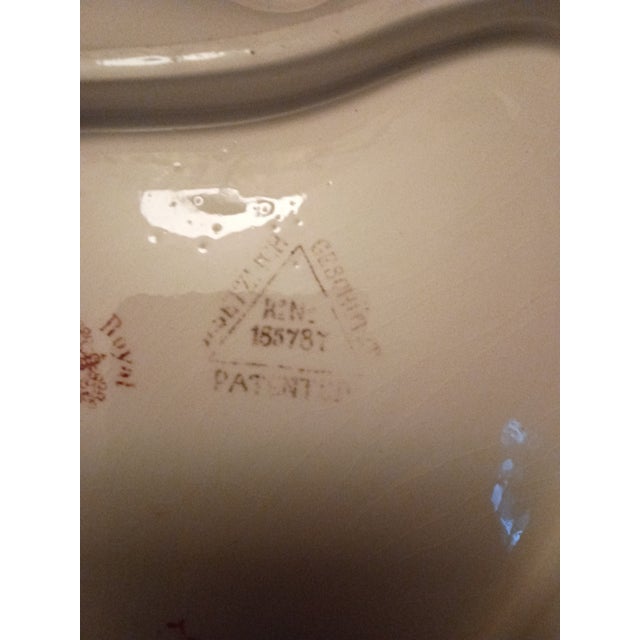 White Pristine Rare Antique Royal Bonn Germany Porcelain Bowl - Mint Gold Gilt - No Chips/Cracks. For Sale - Image 8 of 8
