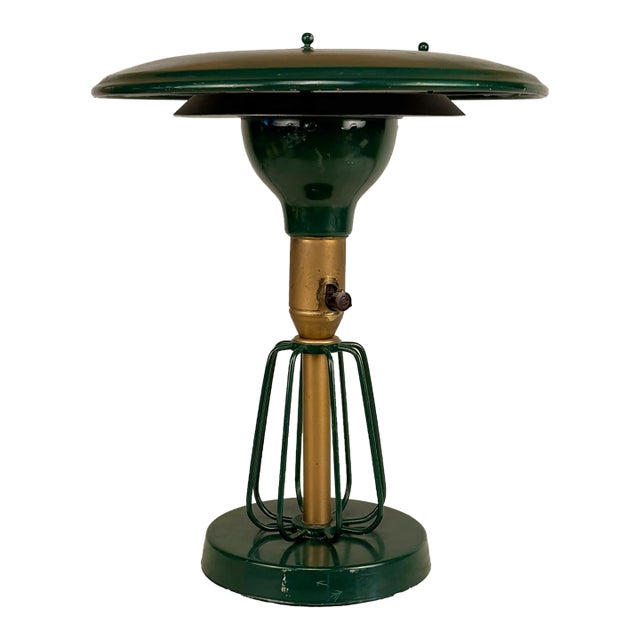 Mid-Century Gren Ufo Flying Saucer Sight Light Table Lamp For Sale