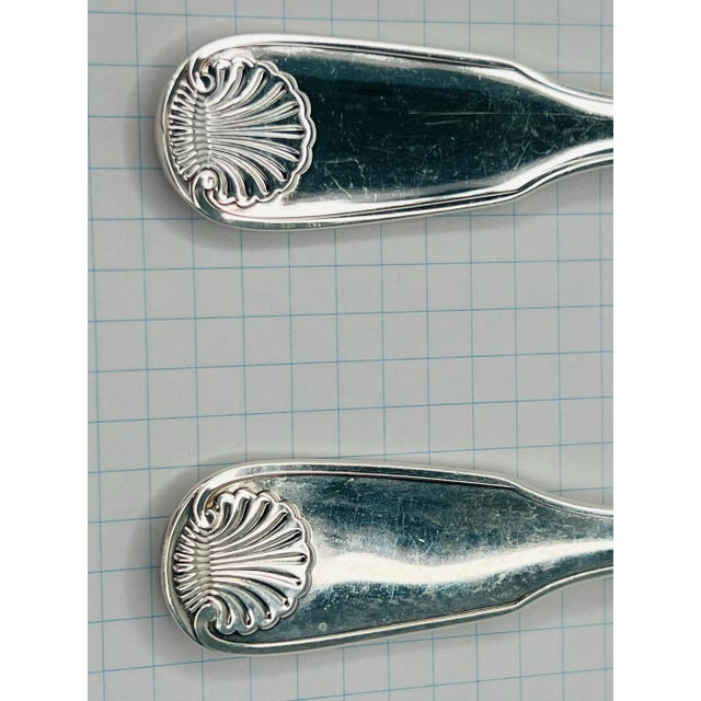 The fork and kinife have exactly the same measurements. Length 9.75" Height: 1.5" Width: 2.125" Vendome Arcantia by...