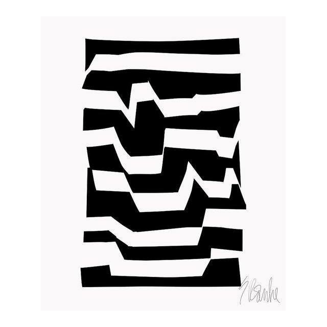 The Potential of the Square No. 7 Fine Art Print 25" X 30" by Liz Roache For Sale