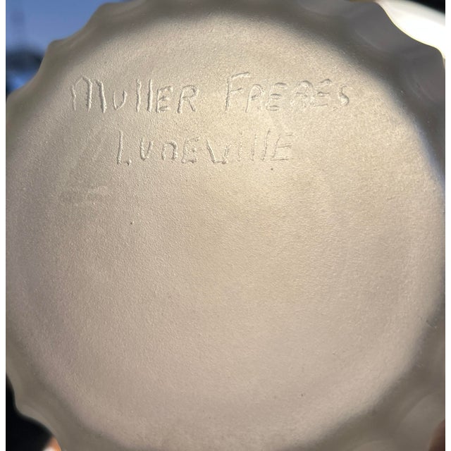 1920s Vase from Muller Frères Luneville, 1920s For Sale - Image 5 of 7