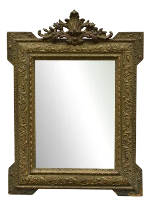 Napoleon III Second Empire French Giltwood Mirror