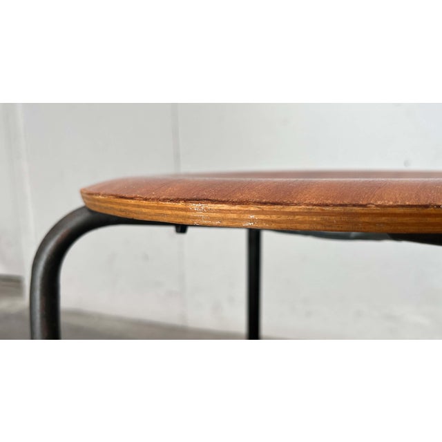 1960s Mid-Century Modern Danish Teak Stool, 1960s For Sale - Image 5 of 18