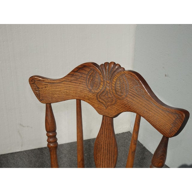 Antique French Country Chair ~ Piano Swivel Stool W Backrest & Cast Iron Feet For Sale In Los Angeles - Image 6 of 14