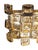 Walter Wall Lights in Crystal and Brass by Ernst Palme for Palwa, 1960s, Set of 2 For Sale - Image 11 of 15