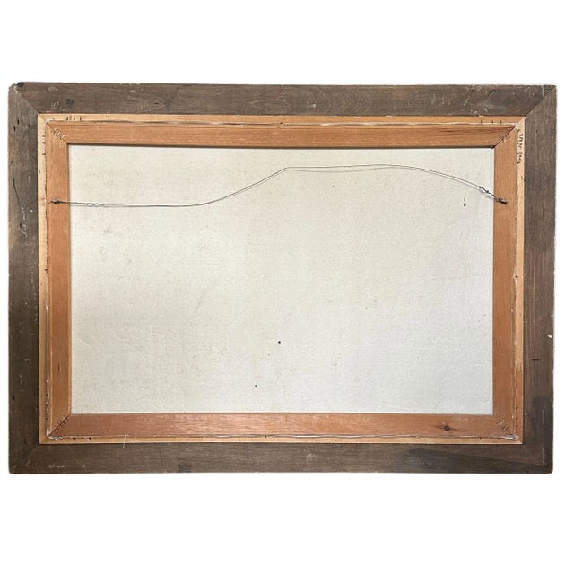 Street Art Midcentury Paris Sacré-Cœur & Montmartre Oil Painting For Sale - Image 3 of 4