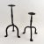 Vintage Iron Candle Holders For Sale - Image 10 of 11