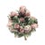 Ceramic VTG Nuova Capodimonte Porcelain Floral Centerpiece Basket Italy Signed 9.5 In For Sale - Image 7 of 11