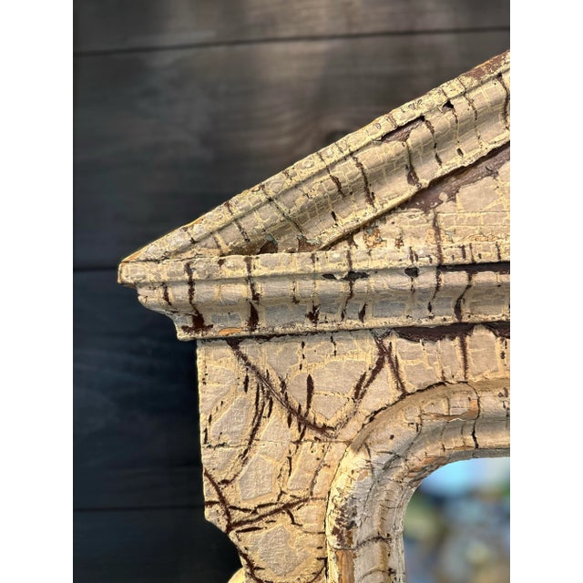 Mirror With Exquisite Alligator Paint Finish For Sale - Image 9 of 9