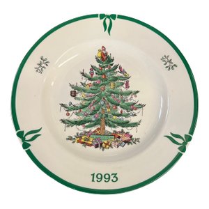 1993 Christmas Spode English Plate